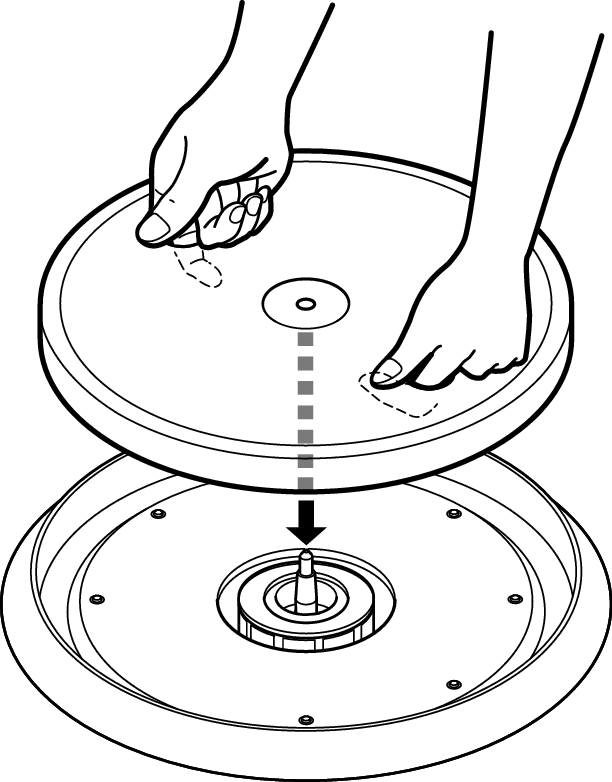 Mount turntable DP3000